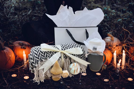 Cozy Autumn "Boo Basket" Gift Set