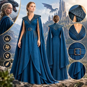 Daenerys Blue Dress
