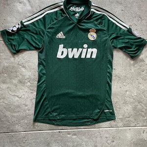 Vintage 2012/13 Real Madrid Third Shirt Green Adidas Climacool