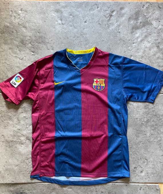 ナイキ FCバルセロナ ユニフォーム 00s ヴィンテージ Mサイズ Vintage Ronaldinho FC Barcelona Jersey | Rare 2000s Nike Barca
