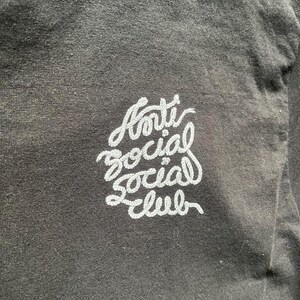 Anti Social Social Club Lasso Mind Games Camiseta Negra Talla L imagen 4
