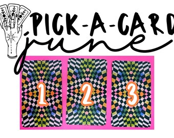 June Tarot Reading: Pick a Card - Guidance from the Universe (PDF)