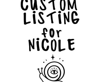 Personalizado para Nicole