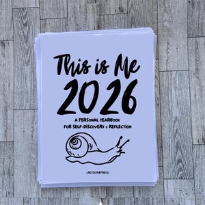 2026 Tarot Journal Workbook Download PDF Printable / Digitaler Planer Bild 1