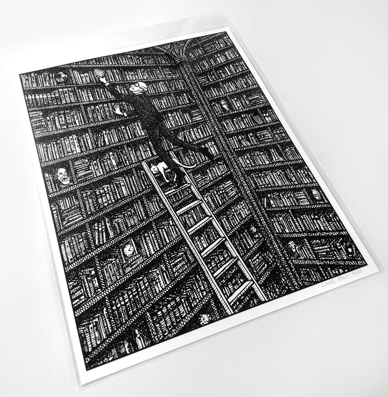 Art Print Library and Books