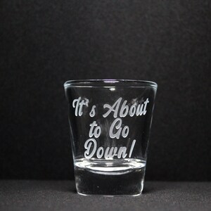 Engraved Shot Glass