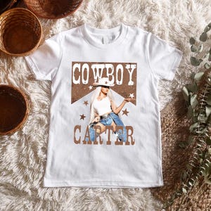 Sweat-shirt ras du cou cowboy Carter Chemise Cowboy Carter Tour Pull à col rond Tee-shirt Concert Tournée Beyhive Sweat-shirt Couverture de l'album Tee Paroles de chanson