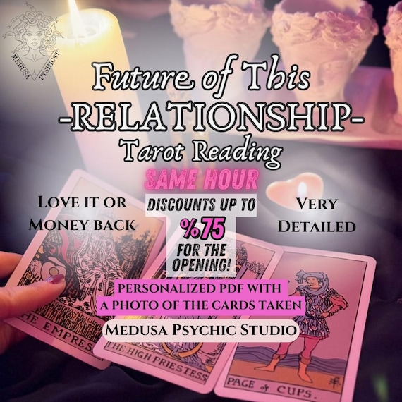 The Future Of This Relationship, Same Hour, Relationship Reading, Future Reading, Future Love Tarot Reading, Very Detailed Same Hour