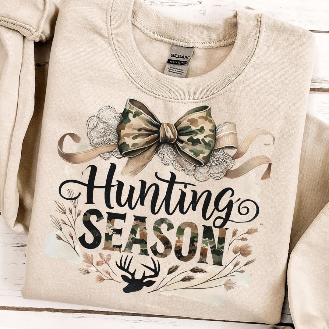 Hunting Season Lace PNG, Coquette Camo Hunting Bow Sublimation Design ...