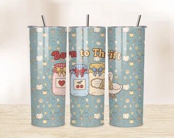 Envoltura para vaso Grandmacore, vaso delgado sin costuras de 20 oz de inspiración vintage, diseño de sublimación de abuela de los 90, descarga de suéter de abuela