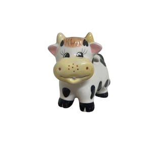 Vintage Houston Harvest Ceramic Cow Creamer