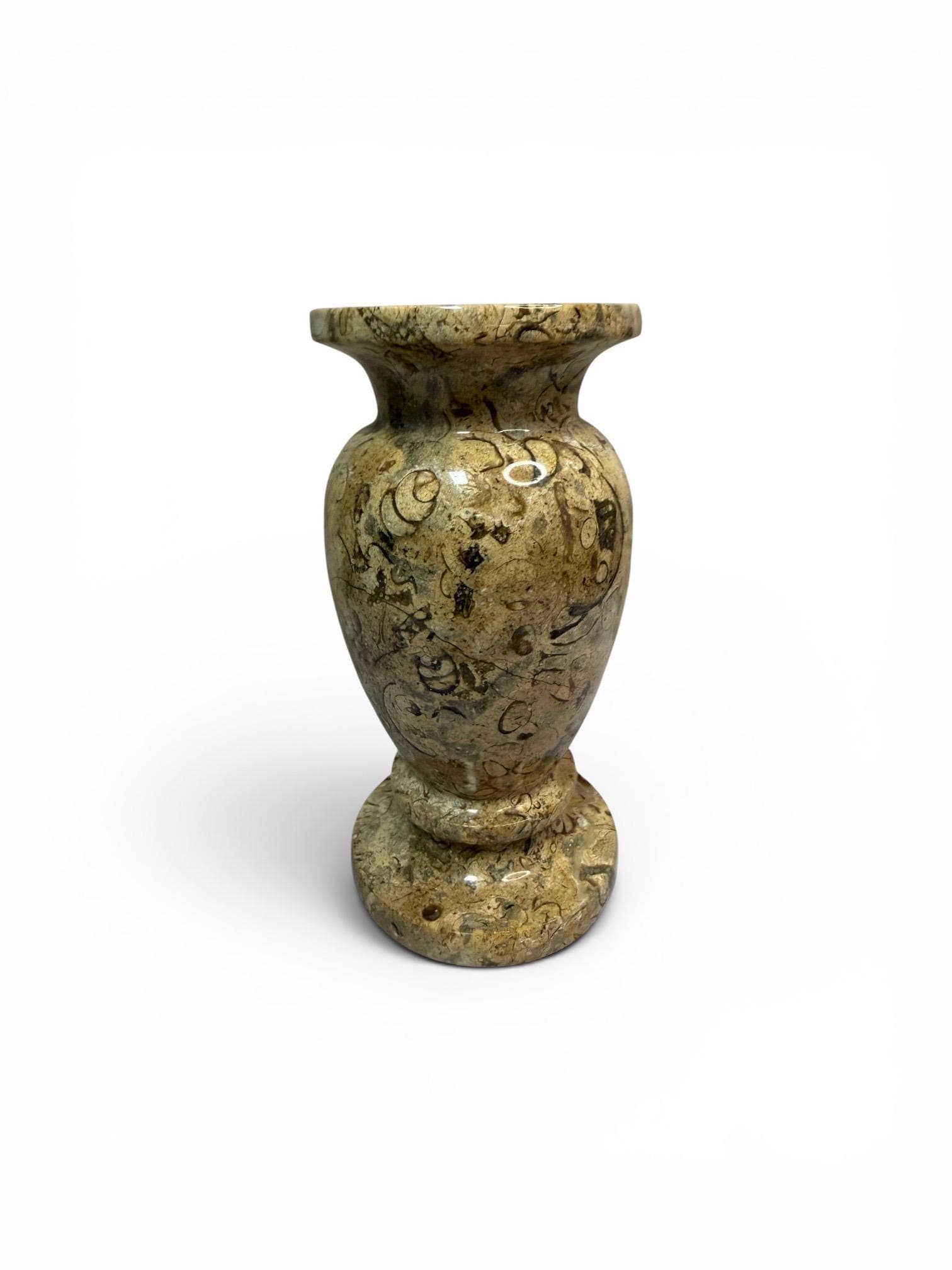 Fossil Stone Vase - Etsy