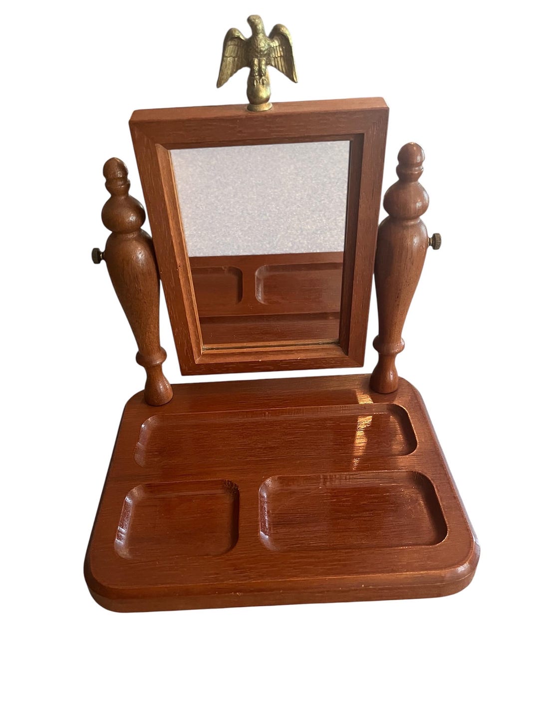 Solid Wood Vintage Men’s Dresser Valet or Catchall - Etsy