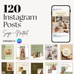 Business instagram post templates for Canva, Business Instagram templates, Premade Instagram templates, Instagram Posts for Canva