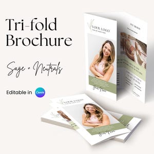 Broszura Trifold Canva Szablon, Projekt Broszury, Broszura Biznesowa, Broszury Firmowe, Szablon Ulotki, Ulotka