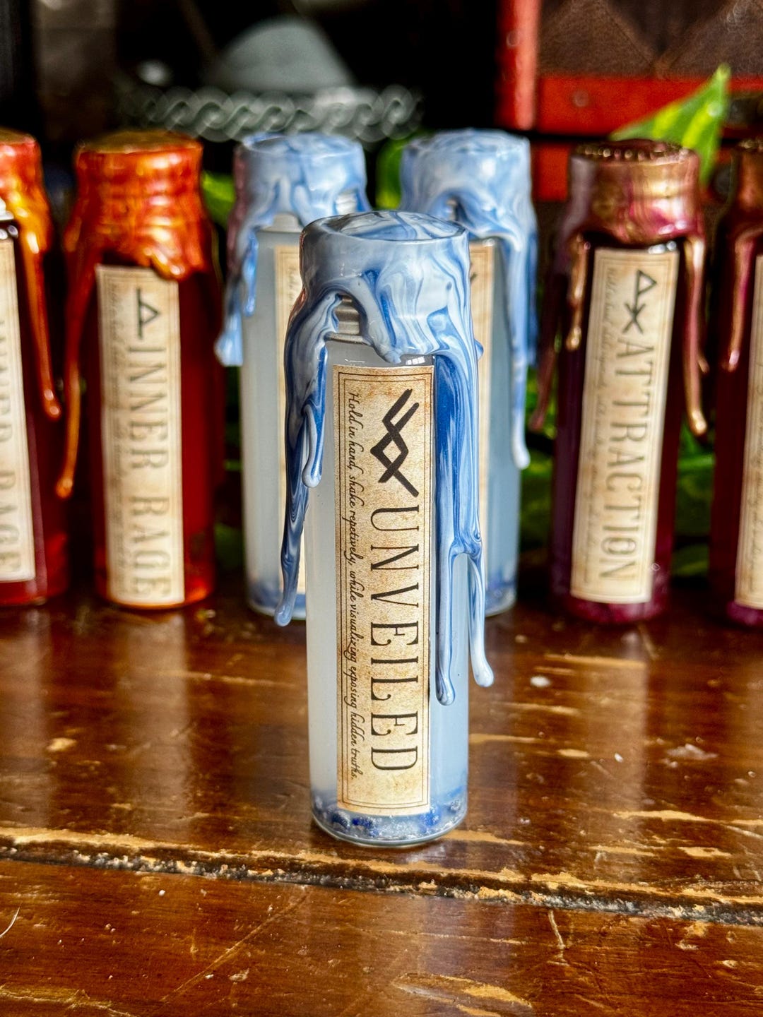Spell Pocket Pocket Spell Unveiled Potion | Lapis Lazuli Crystal | Witchcraft Altar ...