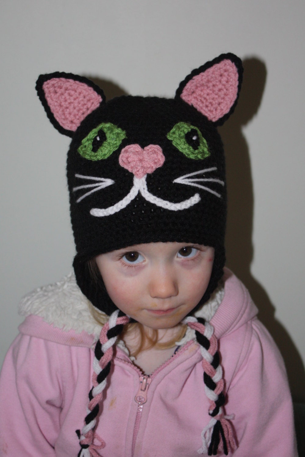 Kitty Cat Hat Pdf PATTERN Size Newborn to Adult Animal Hat Etsy Australia