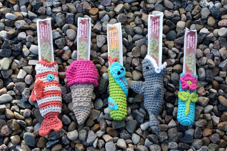 Freezie/ice Pop Holders/cozy Pdf PATTERNS digital Download - Etsy Canada