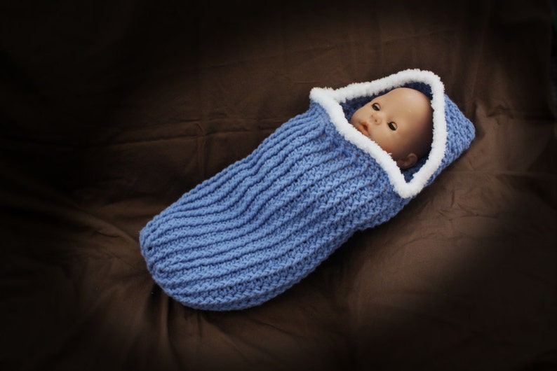 Ribbed Cuddle Cocoon with Hood pdf PATTERN digital download, crochet, bunting, swaddle sac, cuddle sac, baby wrap, photo prop for baby image 2