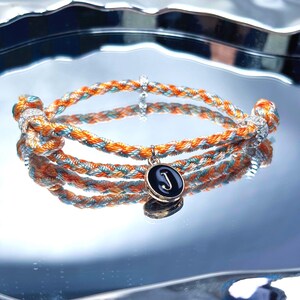 Waterproof Surfer Bracelets-Boho Personalized Bracelet-Custom Letter bracelet-Name Bracelet-Gift for Her-Mother's Day-Everyday Bracelets
