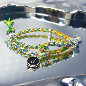 Waterproof Surfer Bracelets-Boho Personalized Bracelet-Custom Letter bracelet-Name Bracelet-Gift for Her-Mother's Day-Everyday Bracelets