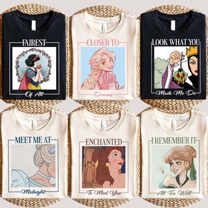 Disney Princess Shirt, Cinderella Sweatshirt, Snow White Tee, Little Mermaid Tee, Rapunzel Tee, Aurora Shirt, Moana Tee, Mickey Castle Shirt