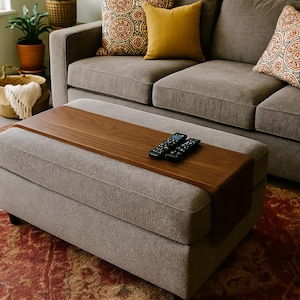 Over Ottoman Table Top Over Ottoman Coffee Table Ottoman Tray Table Overlay Ottoman Cover Cocktail Tray Coffee Table Tray for Coffee Table