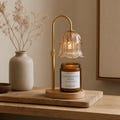 Candle Warmer Lamp & Wickless Candle Gift Set, Dimmable Candle Lamp, Flameless Candle Warmer, Housewarming Gift, Birthday Gift, Cozy Decor