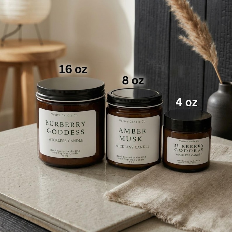 Wickless Soy Wax Highly Scented Candles For Candle Warmer Lamp, Flameless Non-Toxic Clean Candle, Home Fragrance, Housewarming Gift