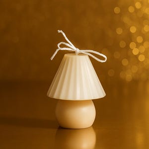 Handmade Mushroom Soy Wax Candle: Natural Home Decor