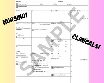 May include: A medical form titled "IPASS FORM" with the word "Improved" at the top. The form includes sections for patient information, nursing notes, and clinical data. The words "NURSING!" and "CLINICALS!" are also visible.