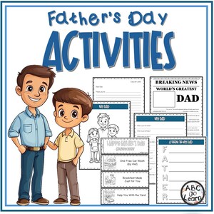Actividades del Día del Padre / El Mejor Papá del Mundo / Cupones / Carta / Actividades del día del padre