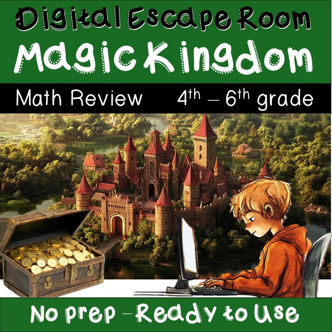 Digital Escape Room | Google Form | Digital Math Skills | Math Review ...