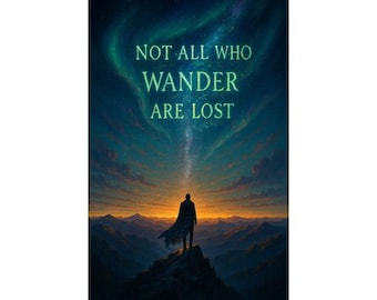 Inspirational Quote Mountain Print – Motivational Wall Art, Digital Download
