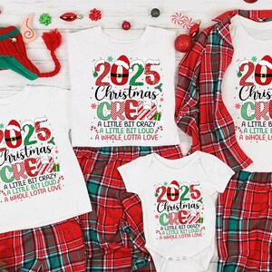 Family Christmas 2025 Shirts, Matching Pajamas, Family Christmas 2025 Making Together Shirt, Christmas Crew Shirt, Christmas Gift Shirt