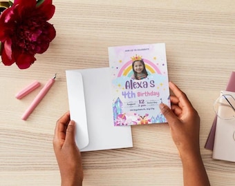 Girl's Birthday Party Invite