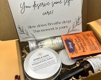Self Care Gift Box for Her | Handmade Canadian Spa Set
