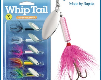 Blue Fox WhipTail Kits, 5 different Spinners, Size 1 or size 2,  Tackle Shak
