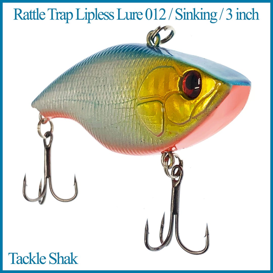 Motackle Rattle Chamber Rattle Trap Lipless Fishing Lure 012, Sinking, Tackle Shak - Etsy