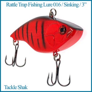 Rattle Trap Fishing Lure a lipless sinking crankbait, Tackle Shak