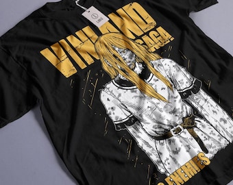 Koszulka unisex Thorfinn Son of Thors Anime, koszula Manga Viking Saga