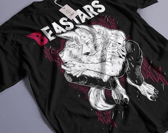 Legoshi Beastars Anime Unisex T-Shirt, Anime Manga Shirt, Anime Shirt, Anime Liebhaber Shirt, Grafik Anime T-Shirt, Manga Shirt, Japanische Shirts