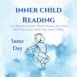 Innerlijk kind helend lezen | Emotioneel inzicht in je verleden | Maak opnieuw contact met je jongere zelf | Tarotkaartlezing binnen 24 uur geleverd
