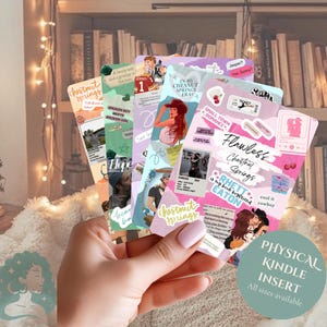 チェスナット・スプリングス Kindle用挿入物 | カウボーイロマンス＆ウエスタン BookTok アクセサリー