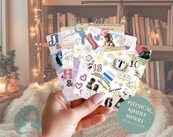 Boys of Tommen Collage Kindle Einlage | Romanze Leseratte BookTok Art (Physical)