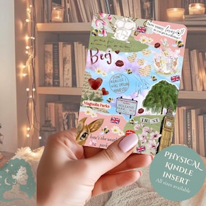 Magnolia Parks London Kindle Einsatz | Zeitgenössische Romantik, BookTok inspiriertes Accessoire