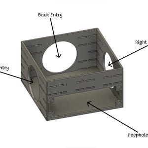 Underground Humid Hide for Reptiles with Modular Tunnels – Buried Hide for Shedding Support image 18