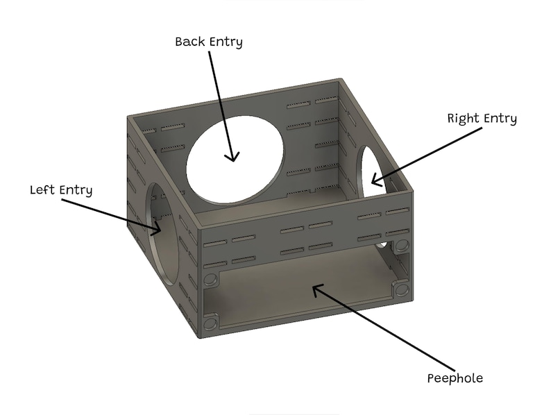 Underground Humid Hide for Reptiles with Modular Tunnels – Buried Hide for Shedding Support image 18