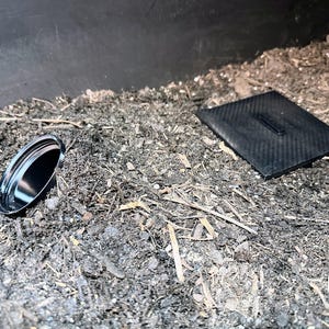 Underground Humid Hide for Reptiles with Modular Tunnels – Buried Hide for Shedding Support image 2