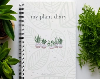 my plant journal | Printable Gardening Organizer (Digital Download)